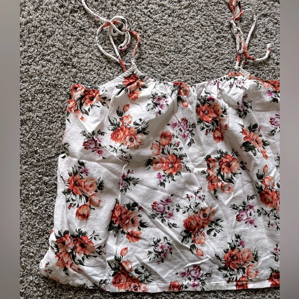 LOFT Floral Sleep Tank